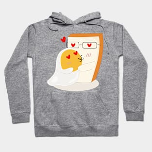 Kissing Hug What The Egg Hoodie